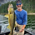 Northland Puppet Minnow Walleye Fishing Lure, UV Firetiger