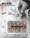 THKFISH Ice Fishing Jigs Kit for Walleye