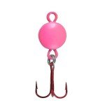 Northland Eye Ball Ice Fishing Spoon - Glo Red