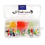 Dovesun 58-Piece Ice Fishing Tackle Kit