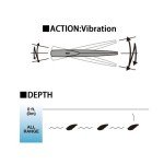 Yo-Zuri Rattl'N Vibe Blue Chrome Sinking Lure