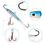 Sougayilang Ice Fishing Lures Kit for Walleye