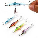 Sougayilang Ice Fishing Lures Kit for Walleye