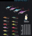 Lindy Rattl'N Flyer Spoon Ice Fishing Lure 1/4 oz