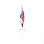 Clam Leech Flutter Spoon 1/4oz, Rainbow