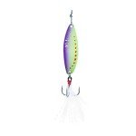 Clam Leech Flutter Spoon 1/4oz - Glow Size 8