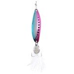 Clam Super Leech Flutter Spoon - Size 6, Rainbow