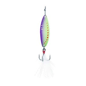 Clam Leech Flutter Spoon 1/8oz - Glow Size 10
