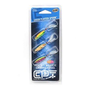 CLAM Leech Flutter Spoon Kit - 1/16oz, Size 12