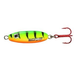 Northland UV Buck-Shot Ice Fishing Rattle Spoon