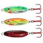 Northland Buck-Shot Ice Fishing Rattle Spoon Set