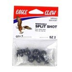 Eagle Claw Size 2 Removable Split-Shot Sinkers