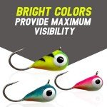 Tungsten Ice Jigs Variety Pack - 10 Pieces