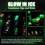 VMSIXVM Tungsten Ice Jigs and Lures Kit