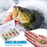 Goture Tungsten Ice Fishing Jigs Kit