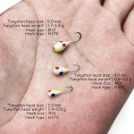 VMSIXVM Tungsten Ice Jigs and Lures Kit