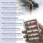 VMSIXVM Tungsten Ice Jigs and Lures Kit