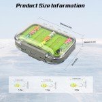 TG-DZURI Tungsten Ice Fishing Jigs Kit - 27 Pcs