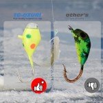 TG-DZURI Tungsten Ice Fishing Jigs Kit - 27 Pcs