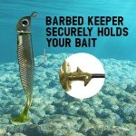 Tungsten Swimbait Jig Heads with Realistic Eyes - 5-Pack