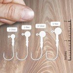 Walleye Tungsten Jig Head Variety Pack – 5 Colors