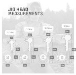 Walleye Tungsten Jig Head Variety Pack – 5 Colors