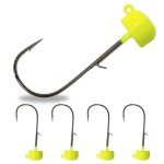 Tungsten Mushroom Ned Rig Jig Heads - 5-Pack