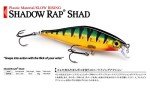 Rapala Shadow Rap Shad Lure - Clown 3.5