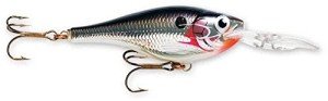 Rapala Shad Rap Rattlin' 2.75" Silver Fishing Lure