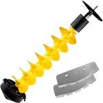 8" Ice Auger Bit for Walleye Fishing