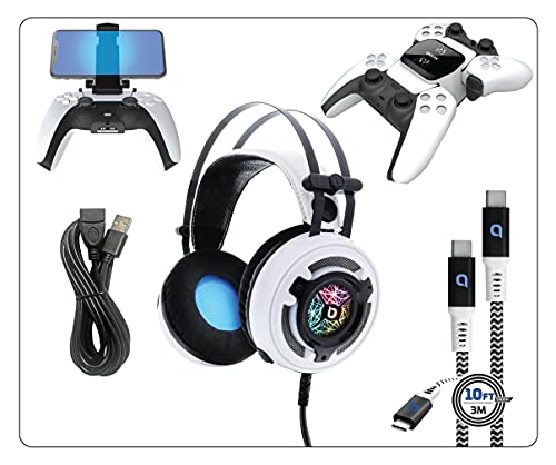 Bionik Pro Kit: PS5 50mm Headset & Accessories