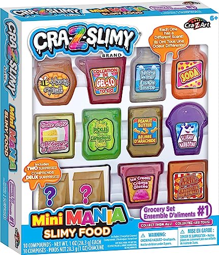 Slimy Mini Mania Grocery Playset for Kids