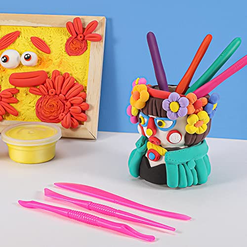 24 Colors Ultra Light Air Dry Clay Set