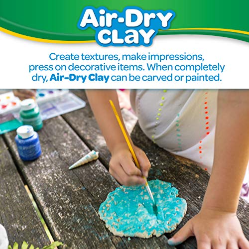 Crayola 5 Lb Natural White Air Dry Clay