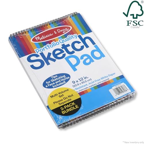 Melissa & Doug Sketch Pad - Kid's Art Supplies