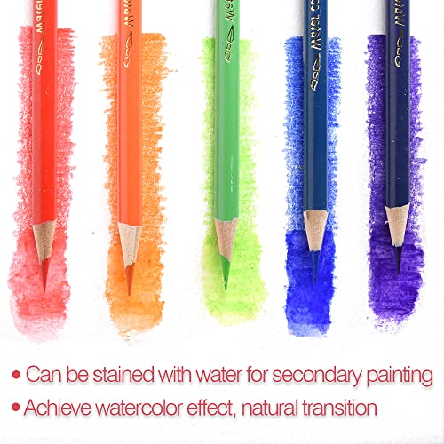 72 Watercolor Pencils Set for Creative Coloring