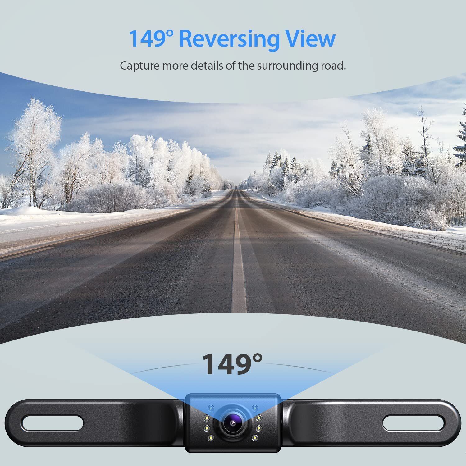 HD Car Rear View Backup Camera with Monitor