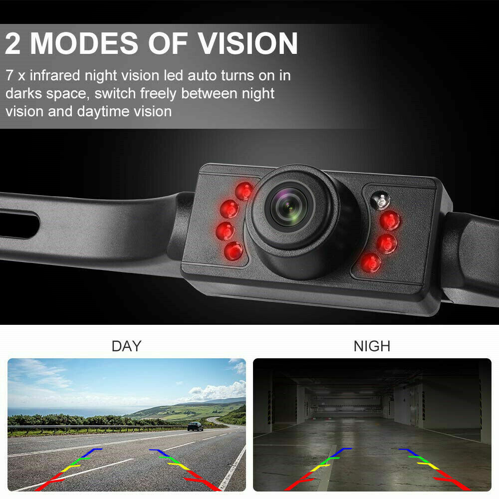 HD Rear View Camera with Night Vision and LED