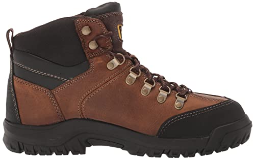 Cat Footwear Men's Waterproof Steel Toe Work Boot, Brown