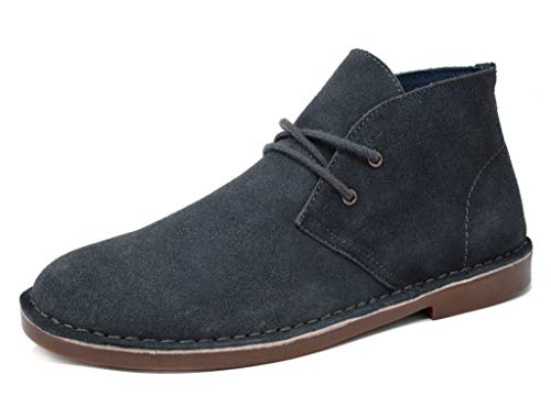 Bruno Marc Men's Brown Chukka Dress Boots, Size 13