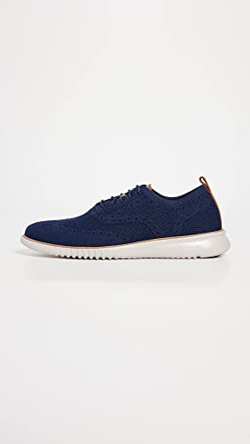 Cole Haan Men's 2.Zerogrand Stitchlite Oxford, Marine Blue/Vapor Grey