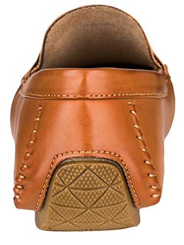 Jousen Men's Penny Loafers: Lightweight Driving Boat Shoes