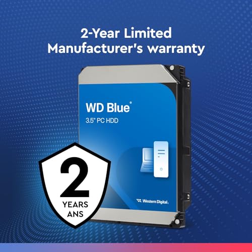 WD Blue 1TB Internal Hard Drive 3.5" 7200 RPM