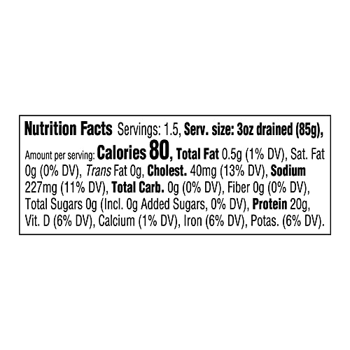 Light Tuna Chunk in Water, 5 oz