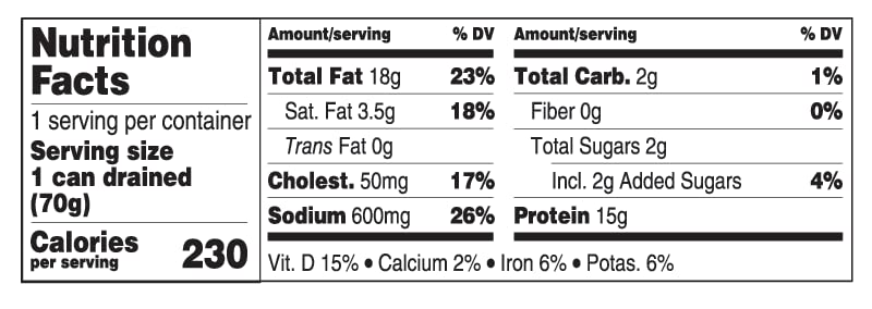 Ocean's Smoked Mackerel in Sunflower Oil - 5 Pack