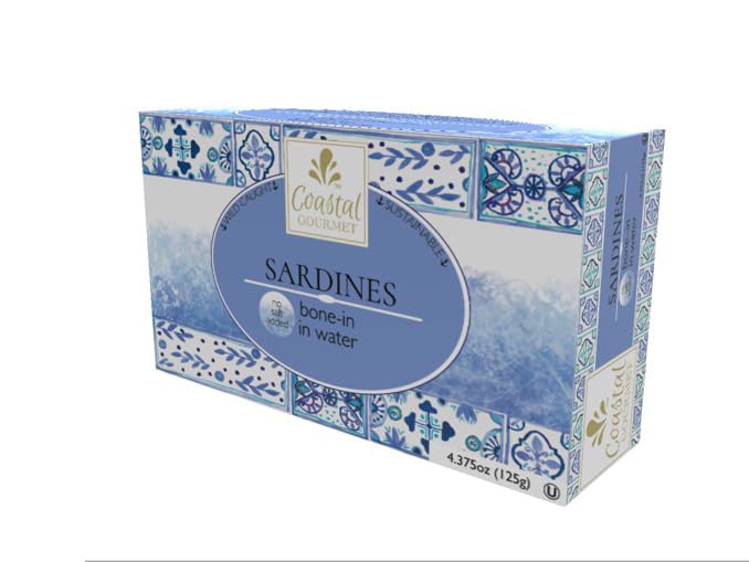 Coastal Gourmet Sardines in Water - No Salt