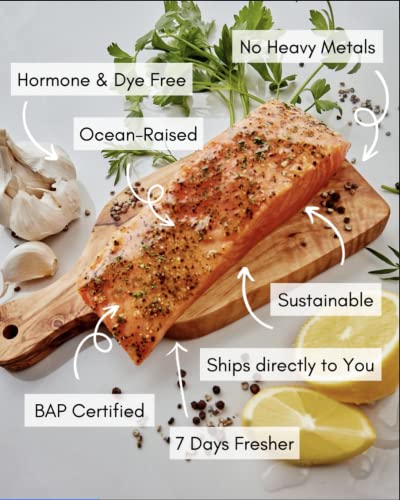 Oshēn - Atlantic Salmon - 8pcs - 6 oz Fillets