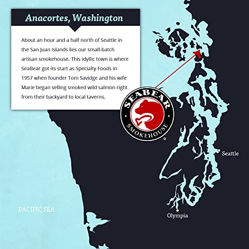 SeaBear Pacific Alaska Smoked Salmon - 1 lb