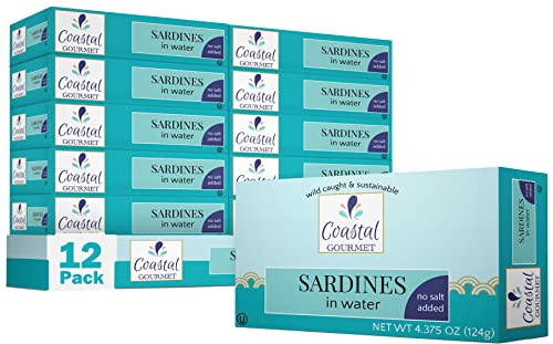 Coastal Gourmet Sardines in Water - No Salt