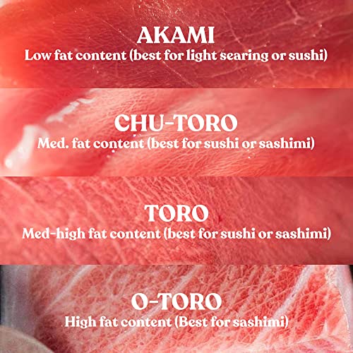 Bluefin Tuna Otoro 8oz | Sushi & Sashimi Grade